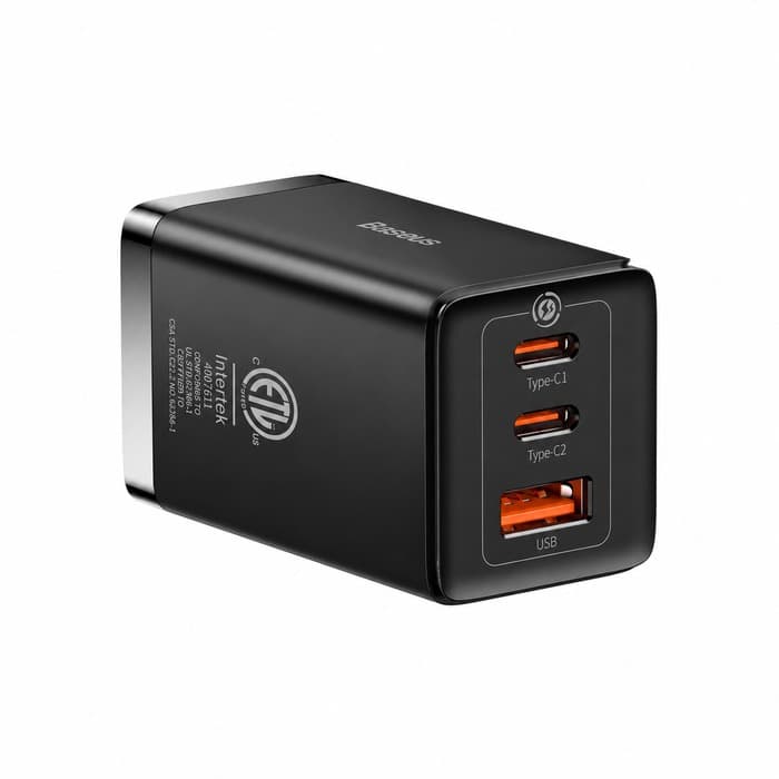 Baseus GaN5 Pro 3 Ports Fast Charger 65W