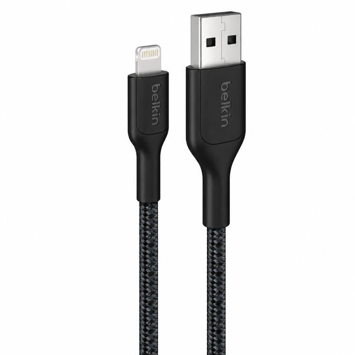 Belkin BoostCharge Braided USB-A Cable with Lightning Connector