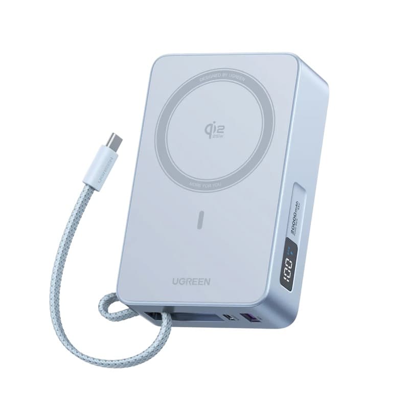 UGREEN MagFlow Magnetic Power Bank 20000mAh 25W