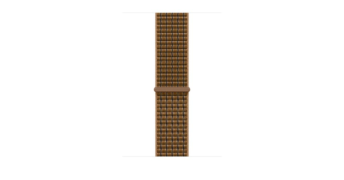 46mm Light Umber Plaid Sport Loop