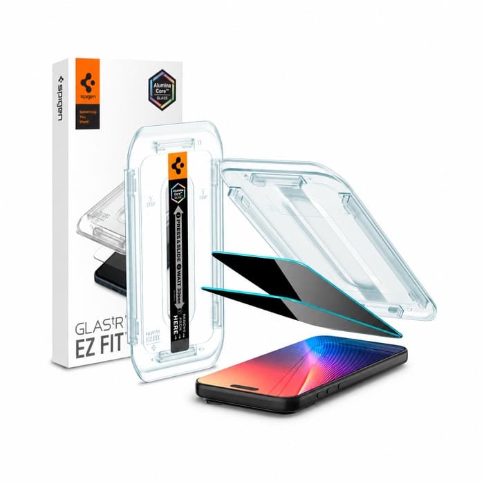Spigen iPhone 17 Series - GLAS.tR EZ Fit | Privacy