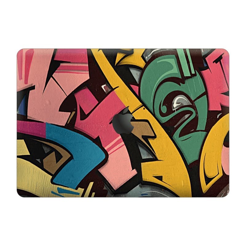 MacBook Pro 13-inch (2020/2022) Vintage Street Art Skin