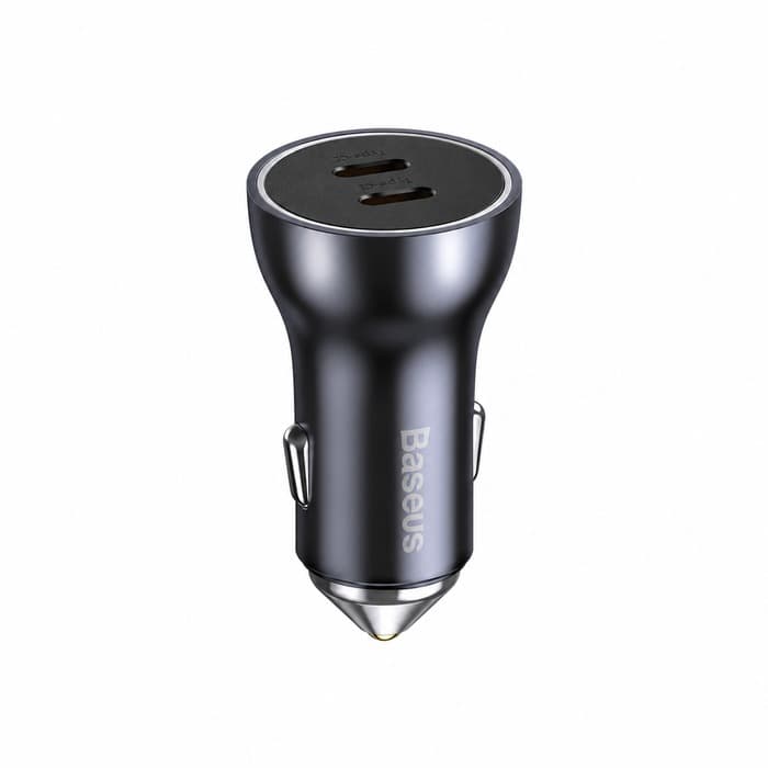 Baseus Dual USB-C Car Charger 60W
