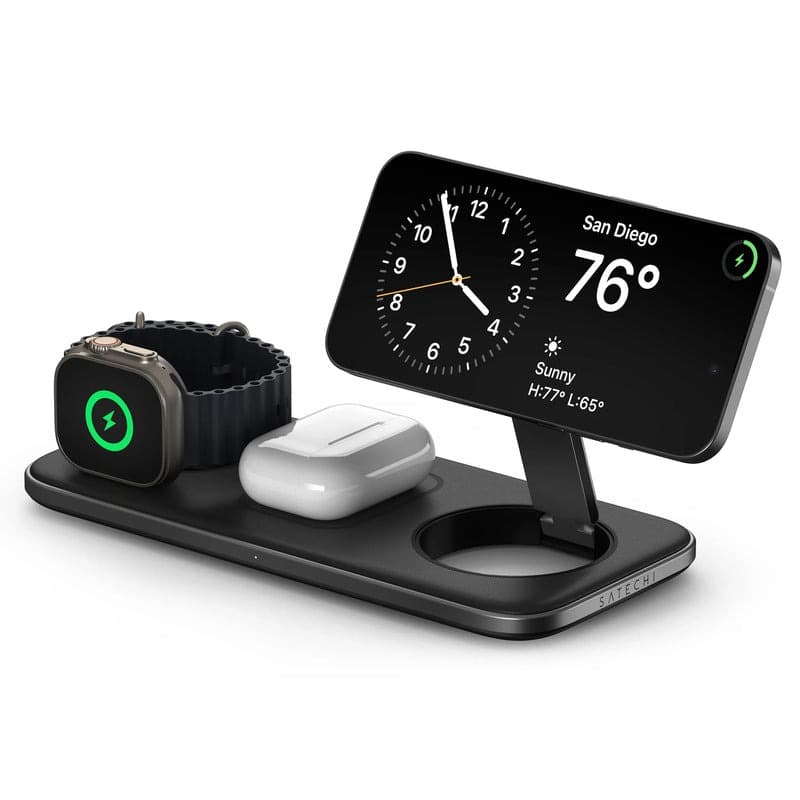 Satechi Qi2 Trio Wireless Charging Pad