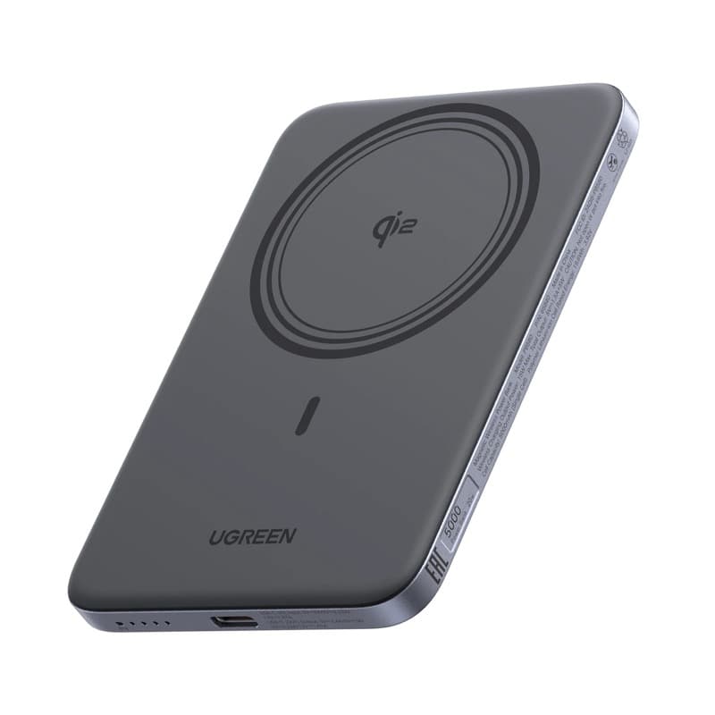 UGREEN MagFlow Air Magnetic Power Bank (5000mAh, Qi2 15W)